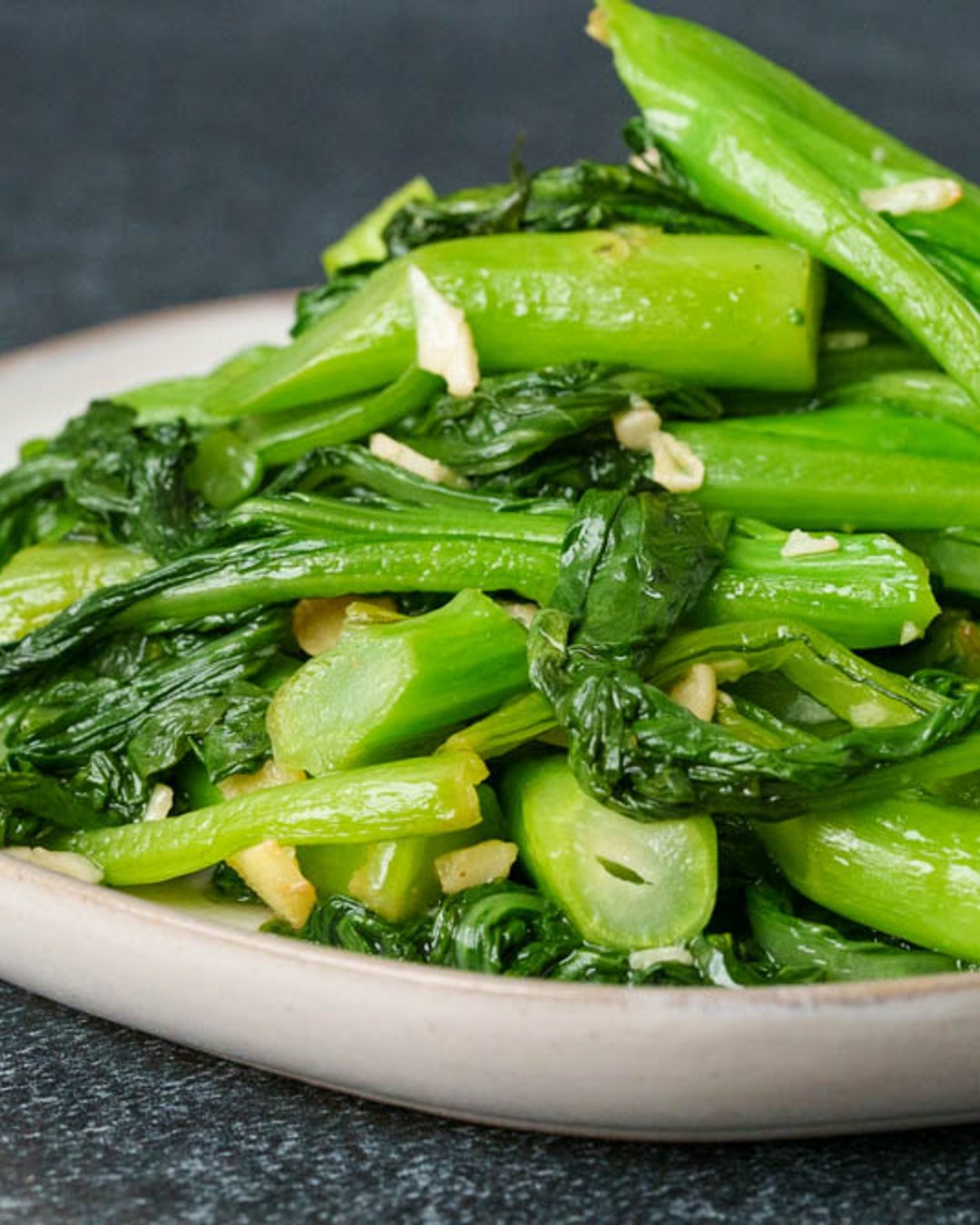 Choy Sum with Garlic