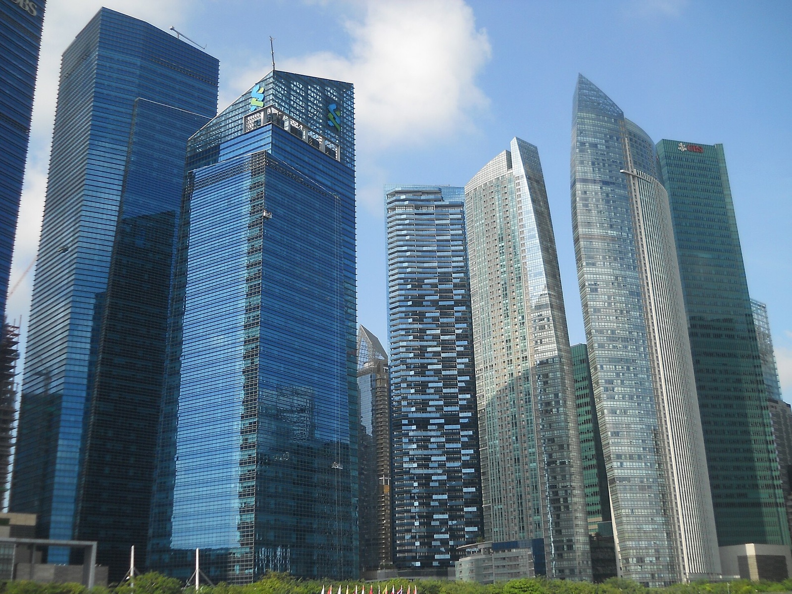 Singapore Central Business District skyline